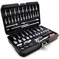 Produktbild: Yato SOCKET SET 14 56PCS, YT-14501, 27 x 17.7 x 6 cm