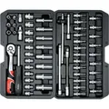Produktbild: 5906083145018 ZESTAW NARZĘDZIOWY 1/4'' 56 CZĘŚCI YATO