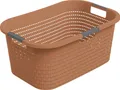 Produktbild: Rotho Wäschekorb Country 40 L coral clay