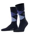 Produktbild: Burlington Herren Socken Edinburgh M SO Wolle gemustert 1 Paar, Blau (Marine 6120) neu - umweltfreundlich, 46-50