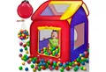 Produktbild: KIDUKU Bällebad KIDUKU® Spielzelt + 200 Bälle + Tasche Kinderzelt Bällebad Haus Kinder, draußen