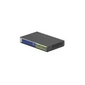 Produktbild: Netgear GS516PP 16 Port Gigabit Ethernet LAN PoE Switch (16x PoE+ 260W, Plug-and-Play Netzwerk Switch, Desktop oder 19 Zoll Rack-Montage) GS516PP-100EUS
