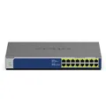 Produktbild: Netgear NETGEAR GS516PP Unmanaged Gigabit Ethernet (10/100/1000) Power over Ethernet (PoE) Blau, Grau (GS516PP-100EUS)