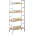 Produktbild: Woltu Standregal Hochregal Bücherregal Metallregal 60x27,5x126 Cm
