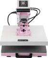 Produktbild: VEVOR Wärmepresse, 15 x 15 Zoll digitale Wärmepresse, herausziehbare Wärmeübertragungsmaschine, schnelles und gleichmäßiges Aufheizen, 2-lagige Isolierbaumwolle, Wärmeübertragungsmaschine Rosa