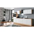 Produktbild: Menke Küchenzeile Artisan Classic 280 cm Weiß Matt-Artisan Eiche Nachbildung