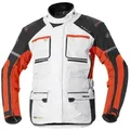 Produktbild: Held Carese II Damen & Herren Textiljacke, grau-orange, Größe XS