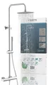 Produktbild: AQUADUCT Überkopf-Brauseset mit Thermostatarmatur, Chrom