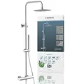 Produktbild: AQUADUCT Überkopfbrause-Set, Chrom, mit Thermostatarmatur
