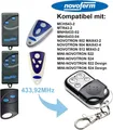 Produktbild: Garagentor Gate Transmitter Handsender für NOVOFERM NOVOTRON 502/504/512/522/524 Frequenz 433,92 MHz (1 STÜCKE)