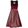 Produktbild: Midi Dirndl Luise Samt Rot