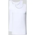 Produktbild: Schiesser Tanktop mit Rundhalsausschnitt im 2er-Pack in Weiss, Größe S