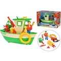 Produktbild: Feuerwehrmann Sam Charlies Fischerboot mit Figur, Spielfahrzeug