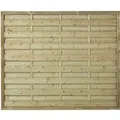 Produktbild: Plus Holz Sichtschutzzaun Bergen Nadelholz druckimprägniert 180 cm x 150 cm