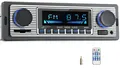 Produktbild: Autoradio mit Bluetooth Freisprecheinrichtung 1 DIN Bluetooth Radio Auto mit ...