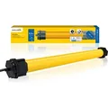 Produktbild: Schellenberg Rollladenmotor Standard mechanische Endlageneinstellung 10 Nm Maxi, Rohrmotor für 60 mm Welle bis zu 4,2 m2, 20610 - Gelb