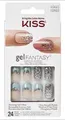 Produktbild: Kiss Gel Fantasy – 24 Nägel künstliche Glitzer kgn03 C