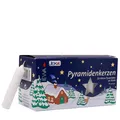 Produktbild: Pyramidenkerzen 50/500 weiß für kleine Pyramiden, 50 Stück - deutsche Qualität
