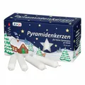 Produktbild: Pyramidenkerzen 50 Stück, weiß SV 13391 NEU