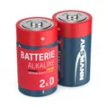 Produktbild: ANSMANN RED 1514-0000 LR20 Mono D Alkaline Batterie 2er Pack