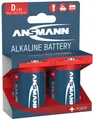 Produktbild: 2 ANSMANN Alkaline Batterie 'RED', Mono D, 2er Blister