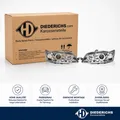 Produktbild: HAUPTSCHEINWERFERSATZ DIEDERICHS 4232780 FÜR PEUGEOT