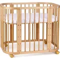 Produktbild: Waldin 5-in-1-Kinderbett mit Oliwka-Matratze - Olive