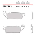 Produktbild: BREMBO VORDERRADBREMSBELAGE-KIT FUR PEUGEOT SATELIS 2 400 14-15-COD. 07074XS