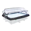 Produktbild: EXIT Toys Poolabdeckung 300x200cm - Universell für Rechteckige Pools - Hält Wasser Warm und Sauber - Einfache Montage - Robuste, Hochwertige Konstruktion - Geeignet für EXIT Pools und Andere Modelle