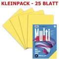 Produktbild: Staufen Kopierpapier Style Multifunktionspapier A4, 160g/qm, gelb, 25 Blatt