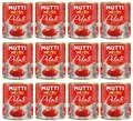 Produktbild: 12x Mutti Pomodori Pelati Geschälte Tomaten 100% italienische Tomaten 800g Dose
