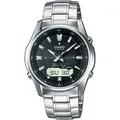 Produktbild: Casio  Funk  LCW-M100DSE-1AER  LCW-M100DSE-1AER  Silber  Schwarz  Herren  Funkuhr - Silber/Schwarz