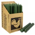 Produktbild: 25 Stabkerzen Kieferngrün 180 x 22 mm Kerzenfarm Kerzen Candle