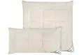 Produktbild: franknatur Kopfkissen Kissen Lyocell, Füllung: 70% Polyester, 30% Lyocell (Tencel), Bezug: 100% Baumwolle kbA, Kopfkissen mit höhenregulierbarer Füllung