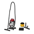 Produktbild: Einhell Nass-Trockensauger TC-VC 3055 S (950 W, 190 mbar Saugleistung, 30 L Edelstahlbehälter, Rollen, Zubehörhalterung, inkl. div. Filter und Düsen)
