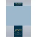 Produktbild: Janine Topper Comfort Jersey Spannbetttuch 90x190 cm - 100x220 cm | perlblau - blau