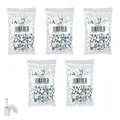 Produktbild: Nagelschelle 7mm 500x Kabelschelle weiss allzweck Nagelschellen Rundschelle Kabelbefestigung Kabel Befestigung Nagel universal 7 mm ARLI 500 Stück weiß