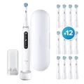 Produktbild: Oral-B Elektrische Zahnbürste - iO 5 + Reiseetui + 12 Aufsteckbürsten Ultimat...