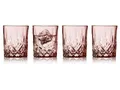 Produktbild: LYNGBY-GLAS Gläser-Set Sorrento Whiskyglas pink 320ml Set4, Glas, Whiskyglas Sorrento 32 cl 4 Stck. Pink
