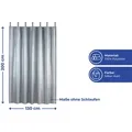 Produktbild: Maximex Thermo-vorhang, Blickdicht, Silber Glänzend, Polyester Silber Matt - Silber Glänzend