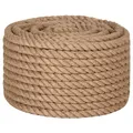 Produktbild: vidaXL Seil 100% Jute 20mm 50m Naturhanf Hanfseil Tauwerk Juteseil Tau Seil