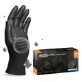 Produktbild: PROGRIP Nitril Diamond Black Einmalhandschuhe, puderfrei, schwarz 361-L , 1 Karton = 10 Packungen à 50 Stück, Größe L