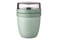 Produktbild: Mepal Lunchbox Lunchpot Ellipse,Praktischer Müslibecher, Joghurtbecher, To Go Becher, Polypropylen (PP), PCTG, 300 + 120 ml geeignet für Tiefkühler, Mikrowelle & Spülmaschine