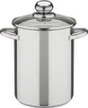 Produktbild: GSW Spargel- und Spaghettitopf 16 cm mit Glasdeckel, 643160, Edelstahl rostfrei, ca. 4,2 L
