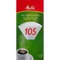 Produktbild: Melitta Filtertüten 105 G, weiß, 200 Stück