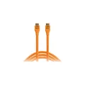 Produktbild: Tether Tools Tetherpro Kabel Netzwerk HDMI Von 2.0 A 2.0 4.6m Orange High Visibi