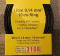 Produktbild: Brawa 3108 Litze 0,14mm² 10m Ring schwarz