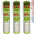 Produktbild: Petec Karosseriekleber Klebe- und Dichtmasse 3x 310ml K&D weiß Kartusche