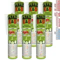 Produktbild: Petec Karosseriekleber Klebe- und Dichtmasse 6x 310ml K&D weiß Kartusche