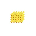 Produktbild: Flachsteckhülsen vollisoliert gelb 4-6 mm 6,3 x 0,8 mm 50x Flachsteckhülse Crimpzange Flachstecker Crimp Zange Flach Stecker Kabelschuhe kfz ARLI